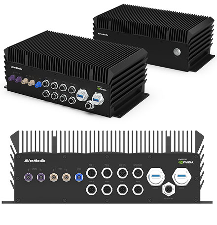 AVerMedia D135OXB-216P5 BoxPC (NVIDIA Jetson Orin NX, 16GB, 6xPoE) <b>[IP67, FANLESS]</b>