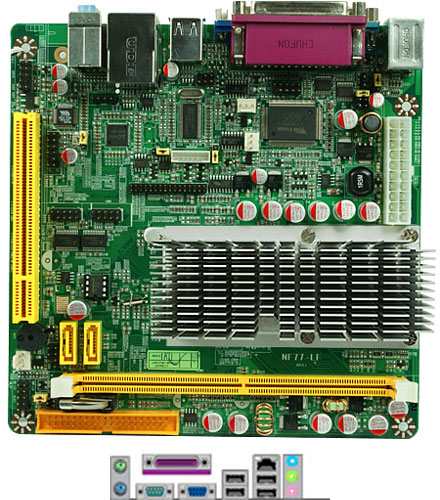 Jetway JNF77-1G6E-LF  (1.6Ghz, FANLESS)