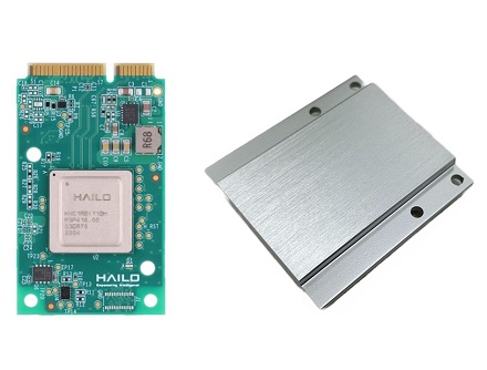 Mitac MPE-01HAI-MB1 AI Card (Hailo-8, MiniPCIe mit MB1 Khler)